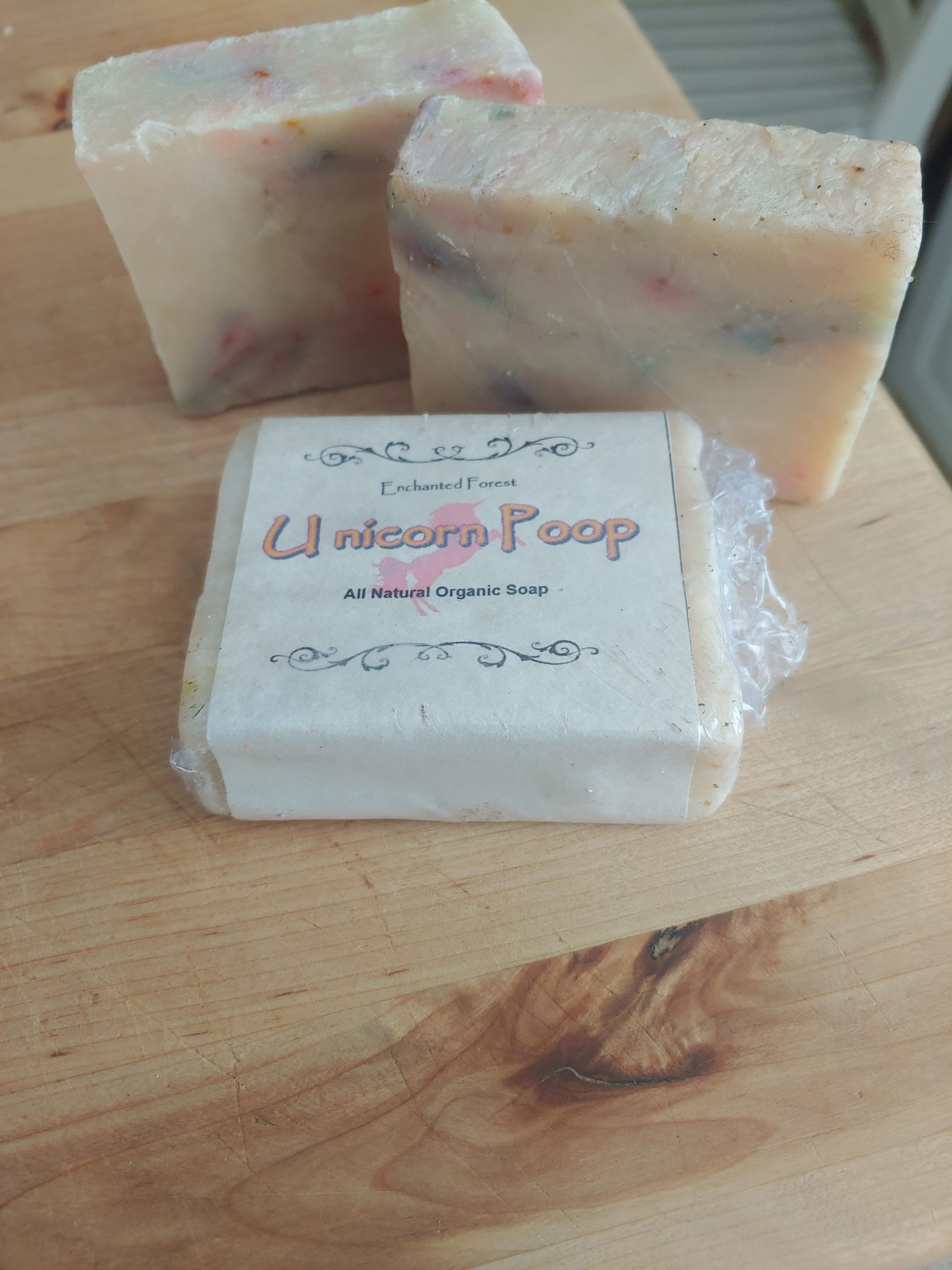 Unicorn Poop Soap